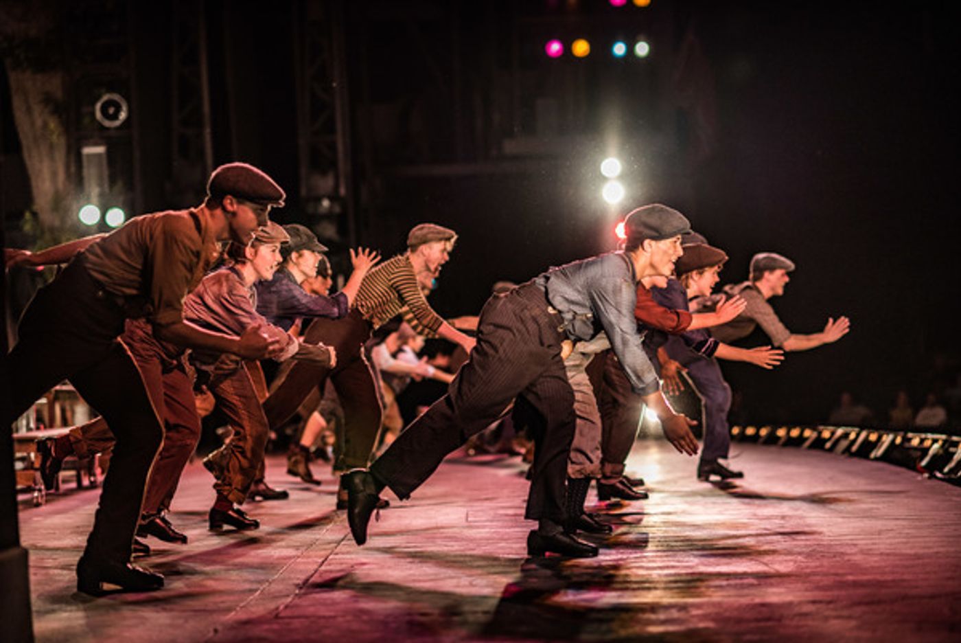 BWW Photo Exclusive: Watch What Happens... Backstage with NEWSIES at The Muny!  Image