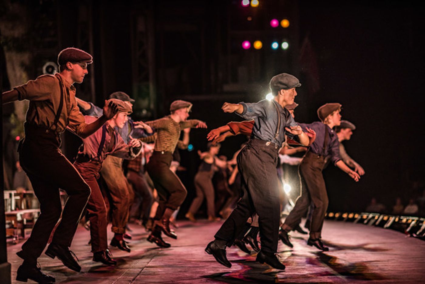 BWW Photo Exclusive: Watch What Happens... Backstage with NEWSIES at The Muny!  Image
