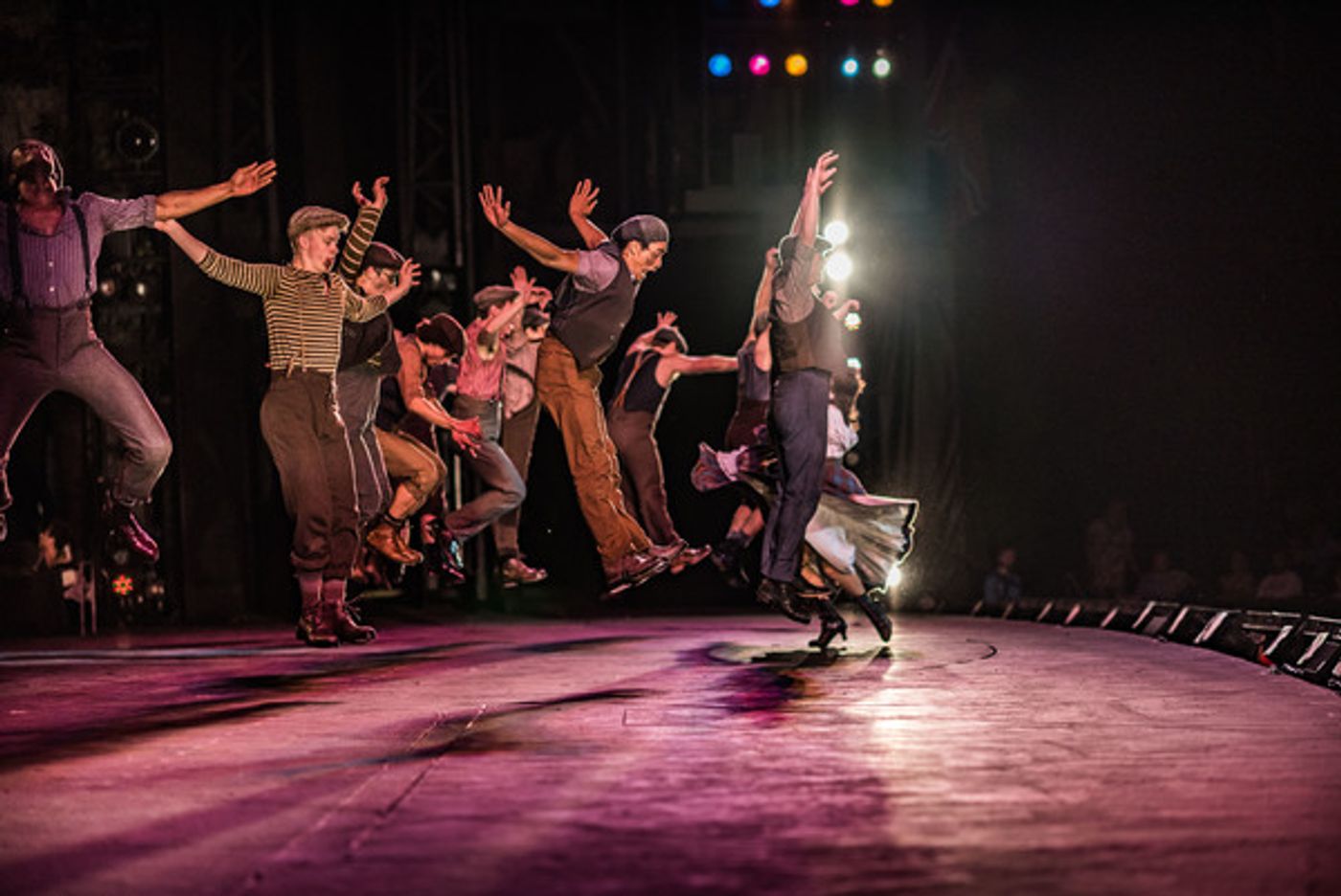 BWW Photo Exclusive: Watch What Happens... Backstage with NEWSIES at The Muny!  Image