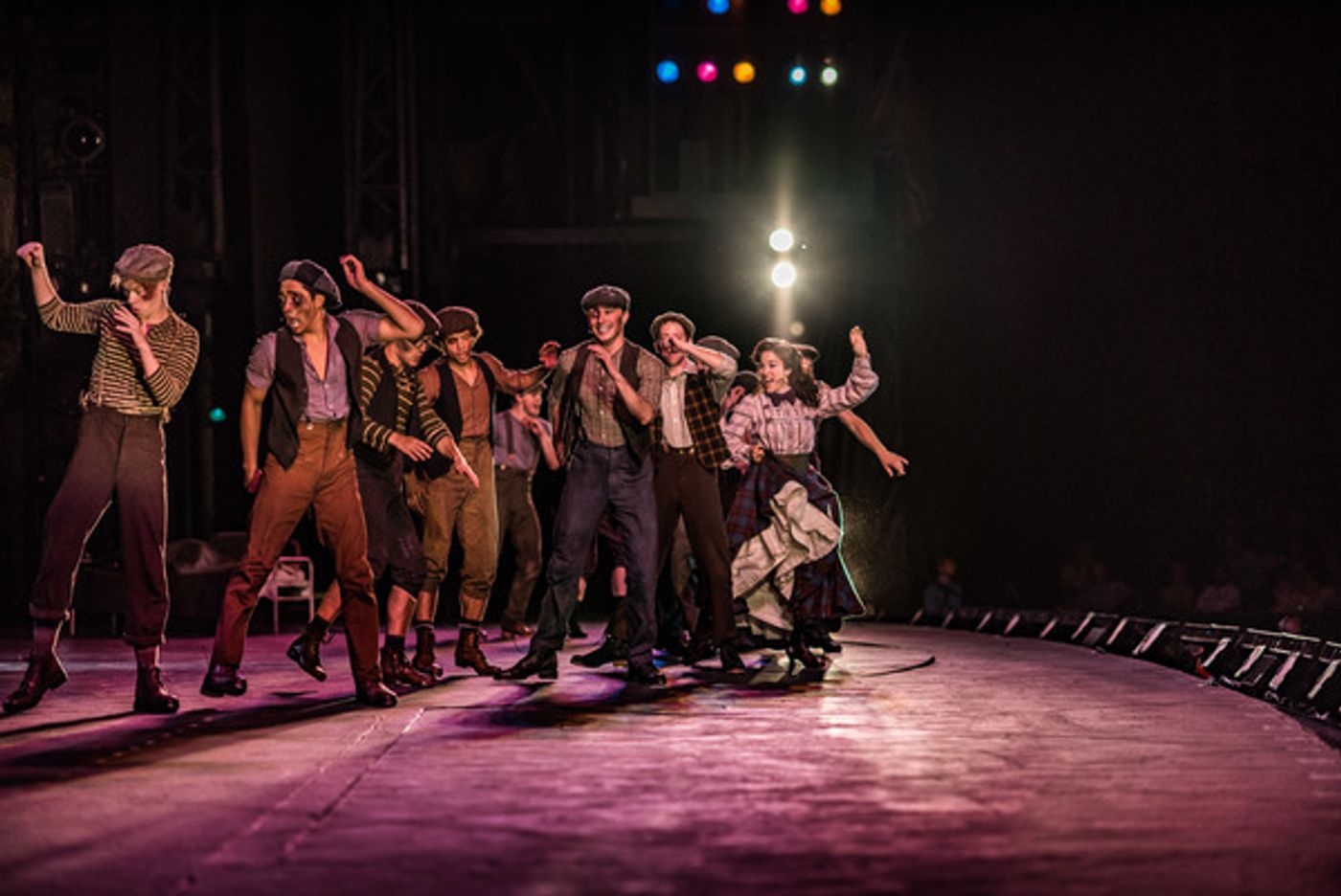 BWW Photo Exclusive: Watch What Happens... Backstage with NEWSIES at The Muny!  Image