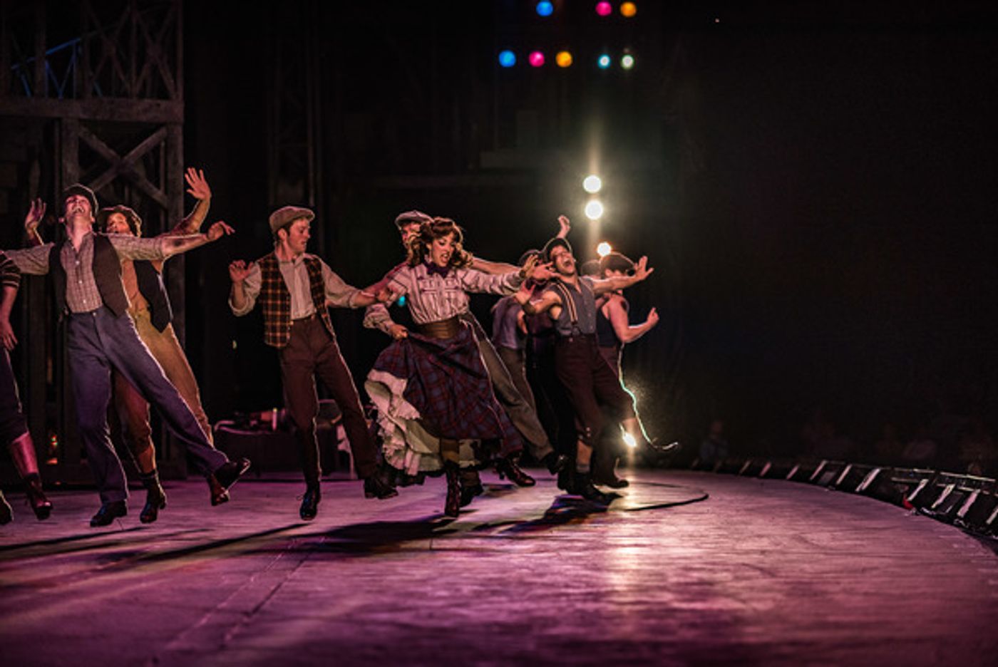 BWW Photo Exclusive: Watch What Happens... Backstage with NEWSIES at The Muny!  Image