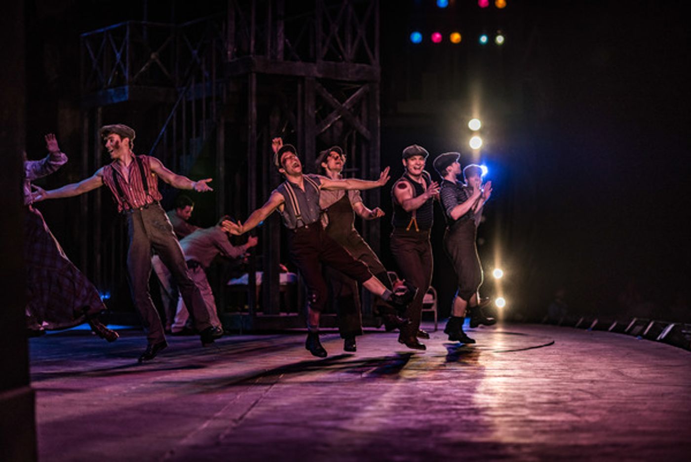BWW Photo Exclusive: Watch What Happens... Backstage with NEWSIES at The Muny!  Image