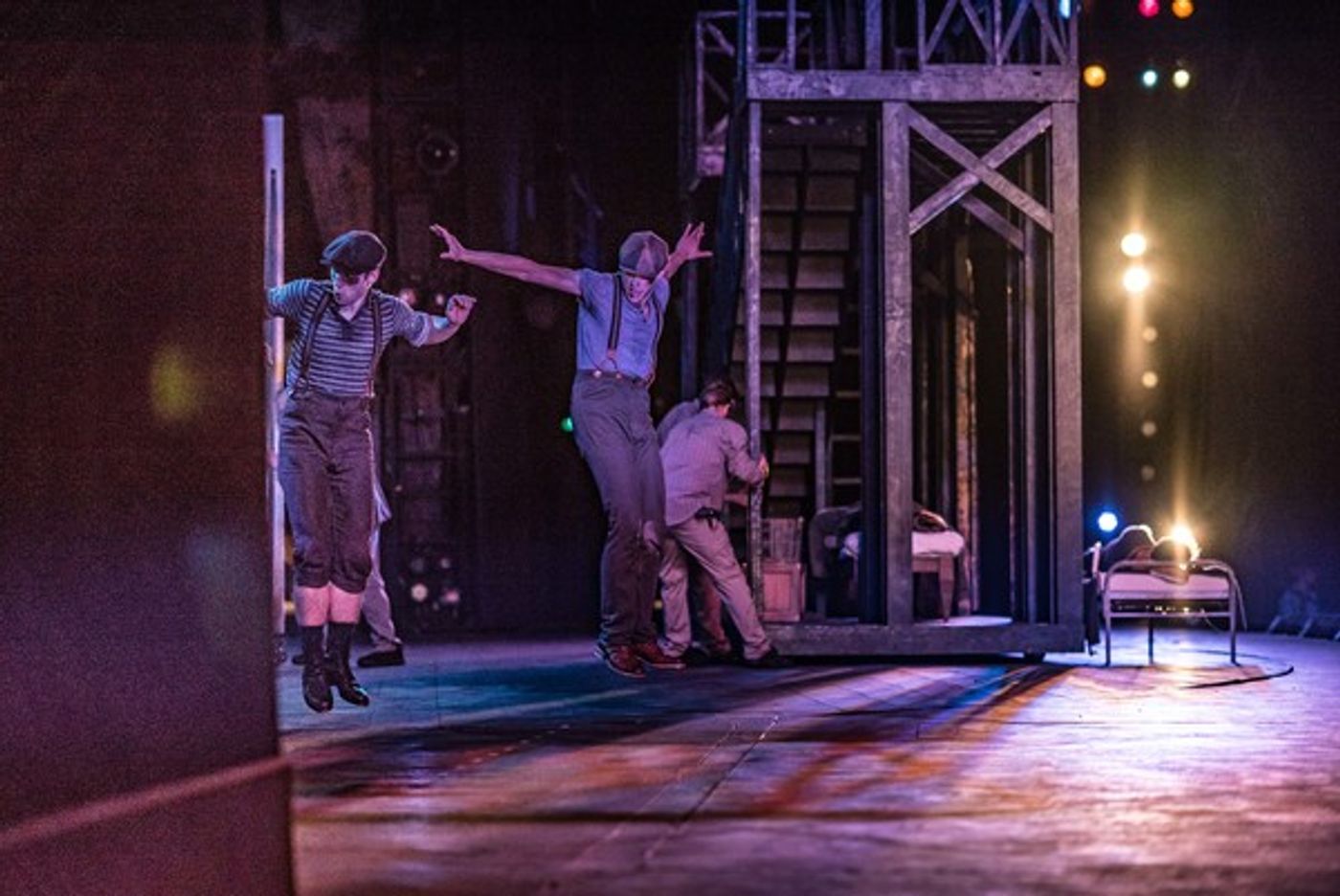 BWW Photo Exclusive: Watch What Happens... Backstage with NEWSIES at The Muny!  Image