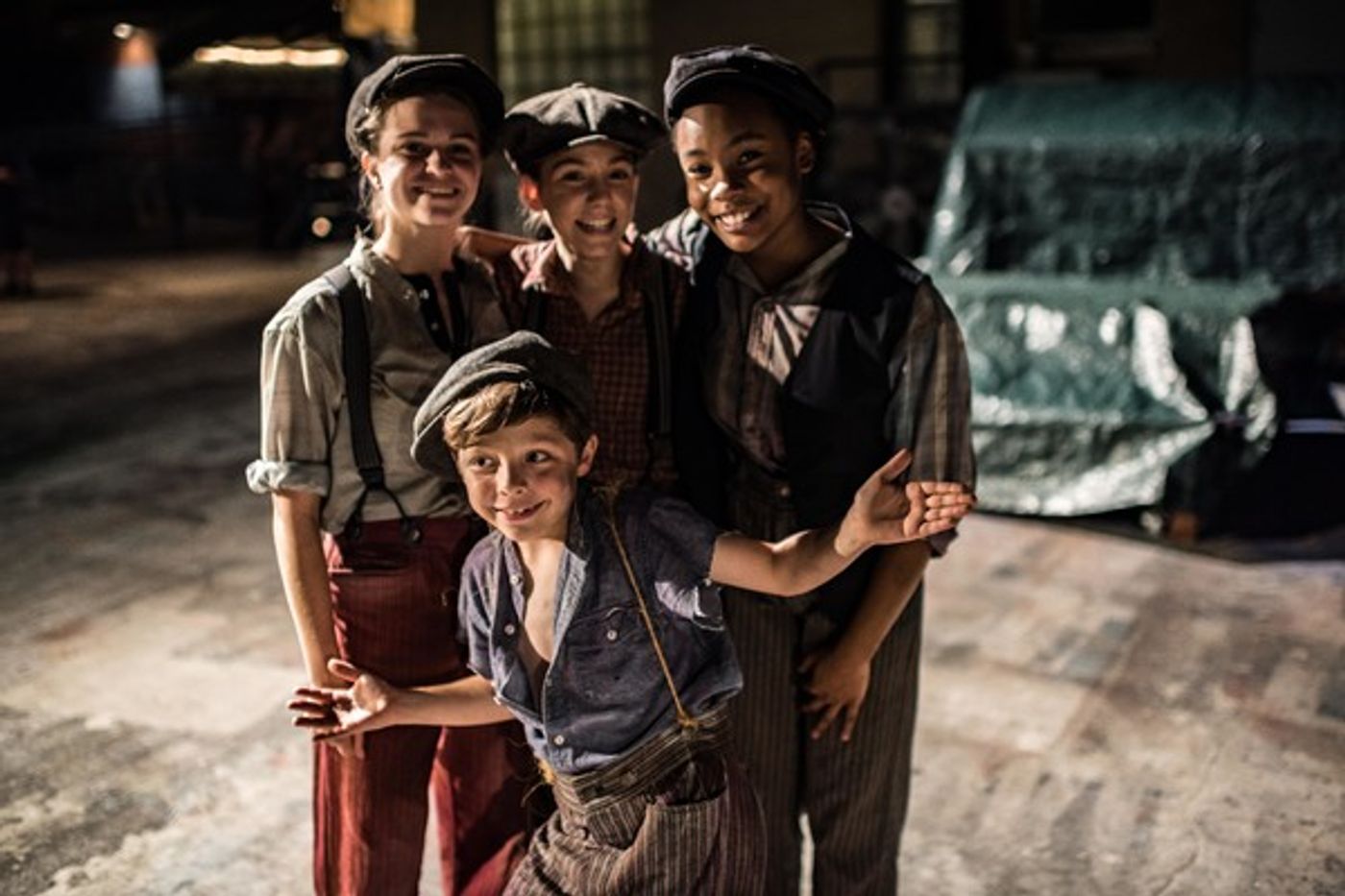 BWW Photo Exclusive: Watch What Happens... Backstage with NEWSIES at The Muny!  Image