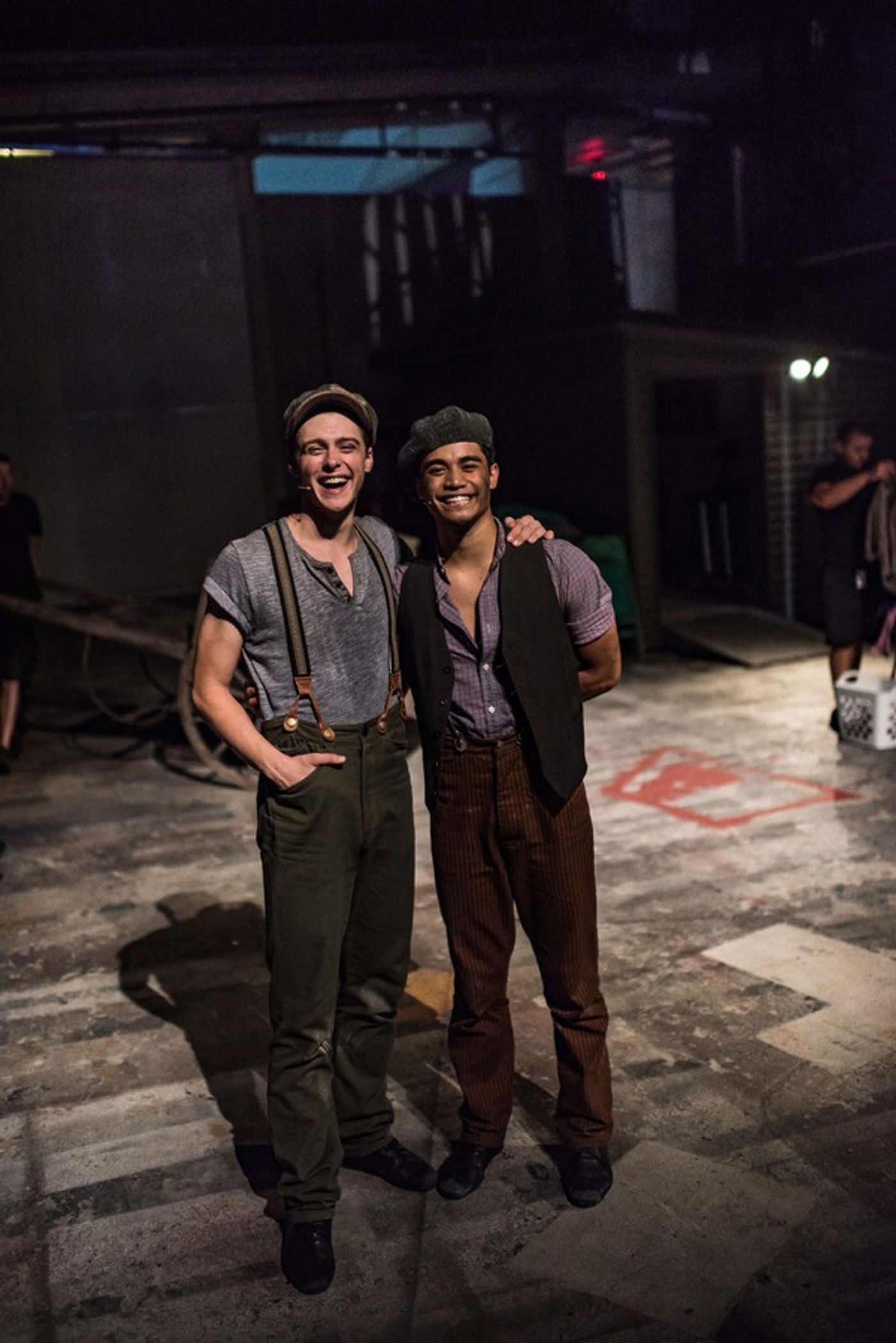 BWW Photo Exclusive: Watch What Happens... Backstage with NEWSIES at The Muny!  Image