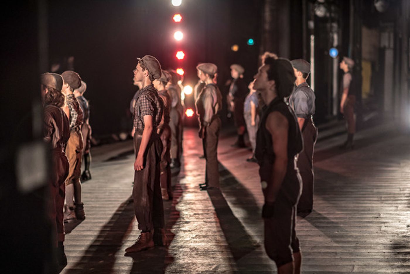 BWW Photo Exclusive: Watch What Happens... Backstage with NEWSIES at The Muny!  Image