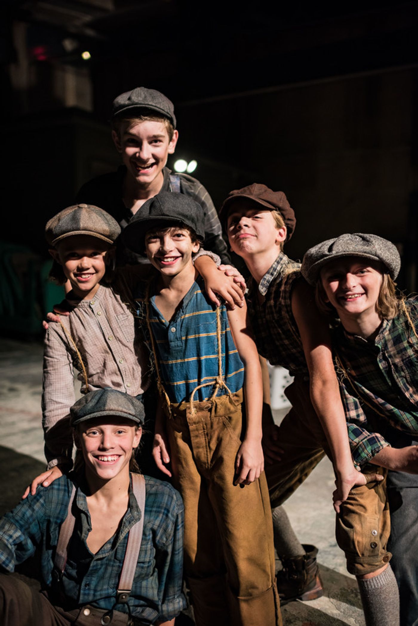 BWW Photo Exclusive: Watch What Happens... Backstage with NEWSIES at The Muny!  Image