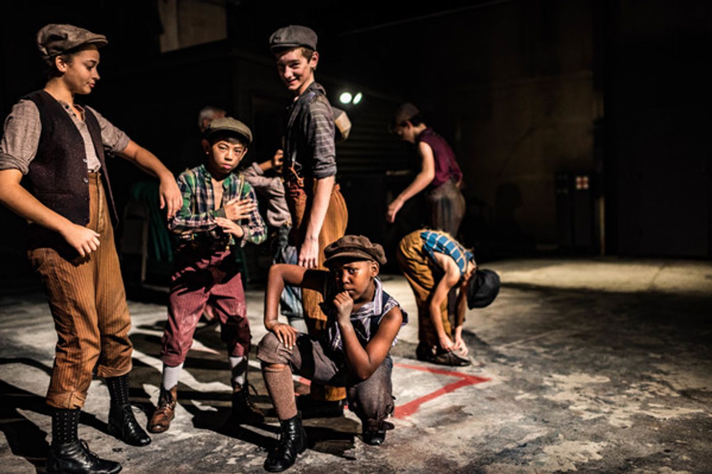 BWW Photo Exclusive: Watch What Happens... Backstage with NEWSIES at The Muny!  Image