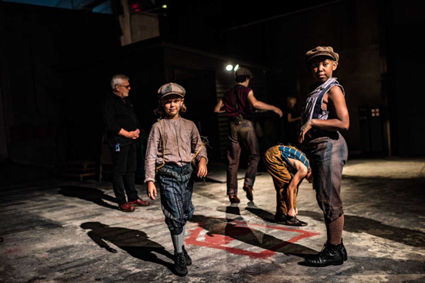 BWW Photo Exclusive: Watch What Happens... Backstage with NEWSIES at The Muny!  Image