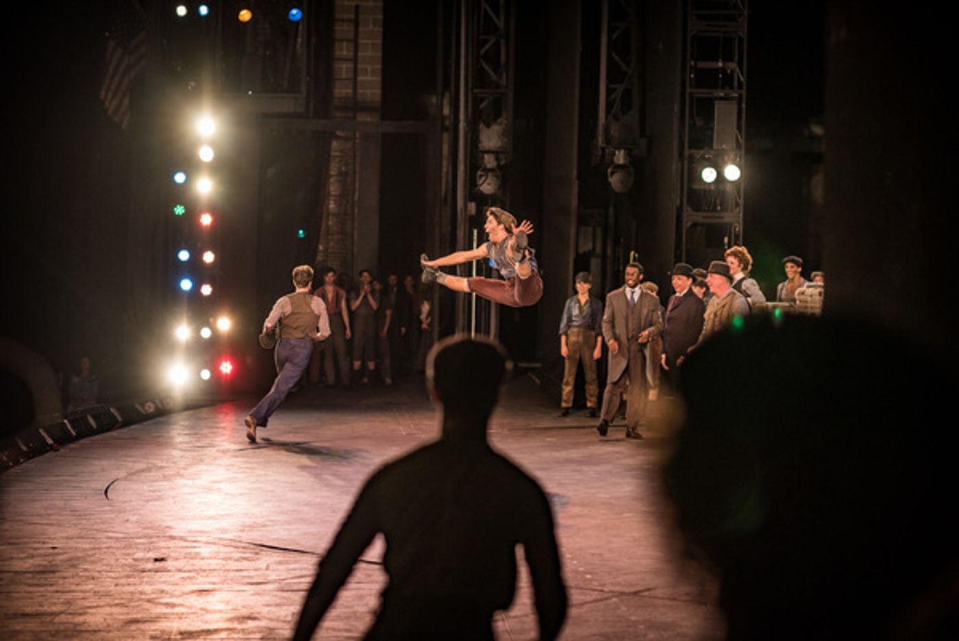 BWW Photo Exclusive: Watch What Happens... Backstage with NEWSIES at The Muny!  Image