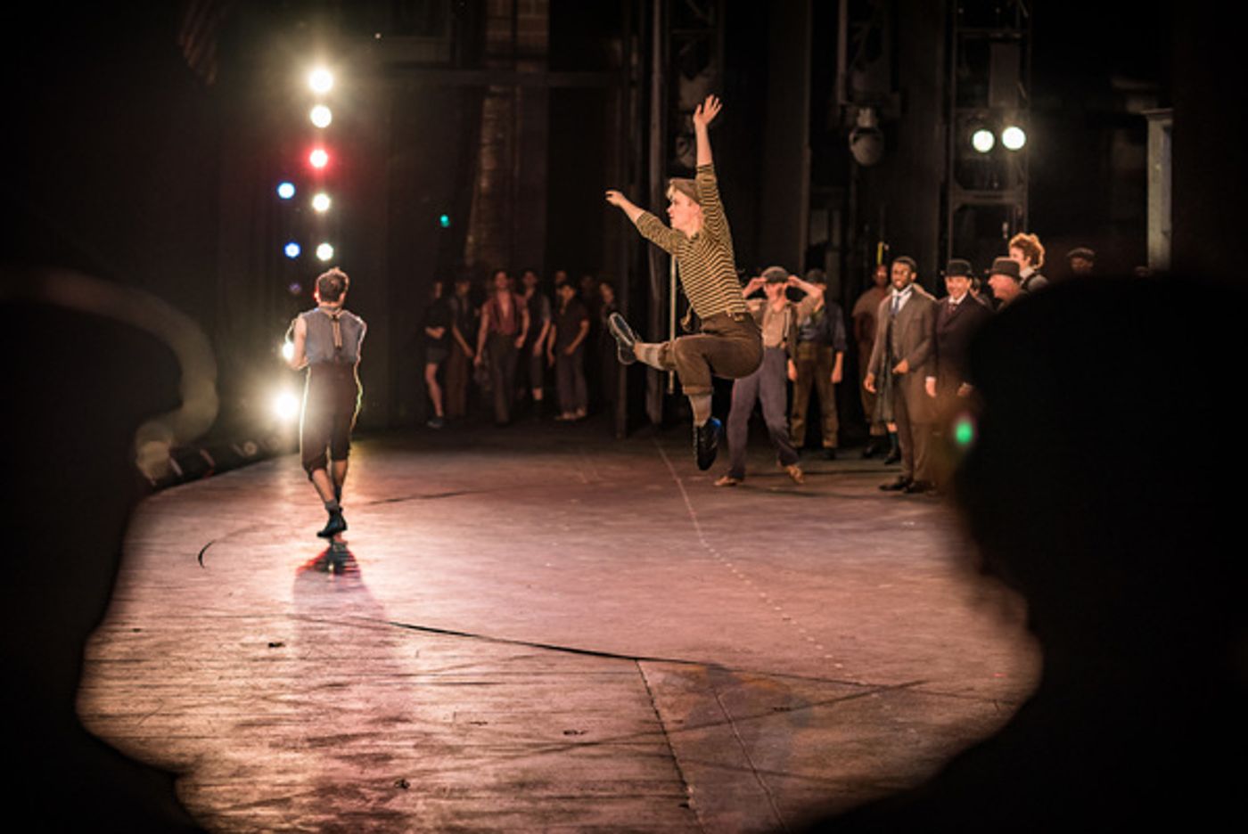 BWW Photo Exclusive: Watch What Happens... Backstage with NEWSIES at The Muny!  Image