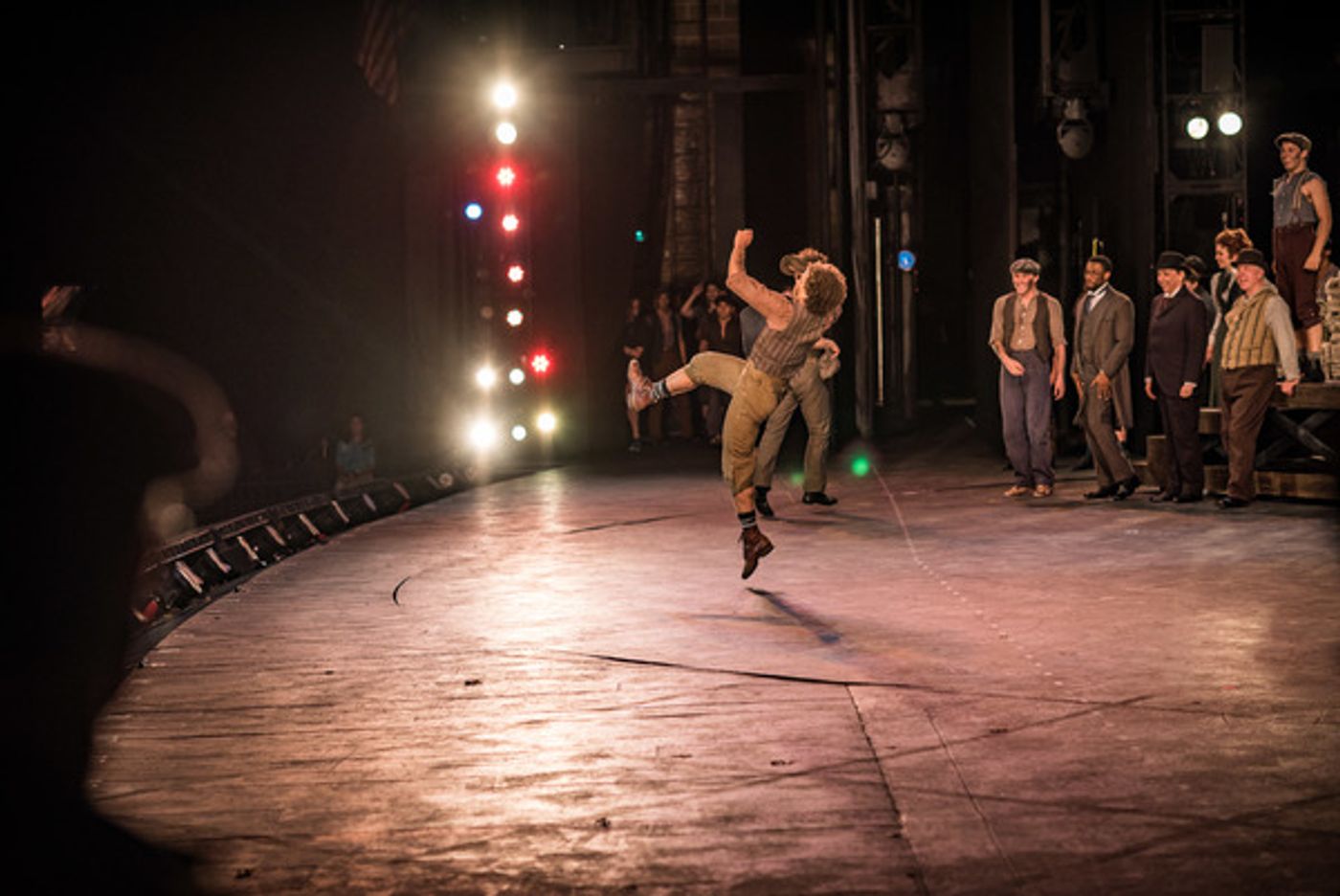 BWW Photo Exclusive: Watch What Happens... Backstage with NEWSIES at The Muny!  Image