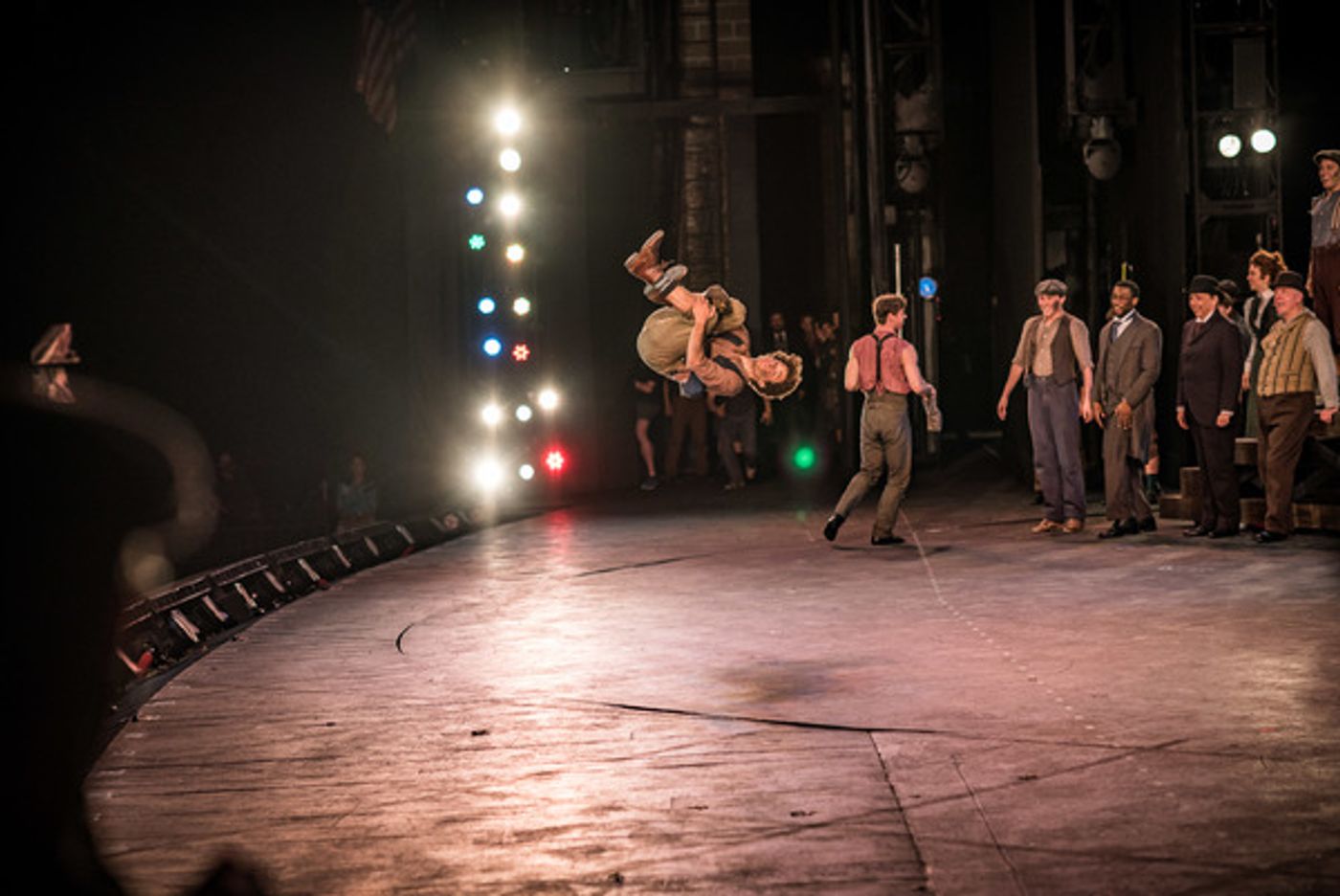 BWW Photo Exclusive: Watch What Happens... Backstage with NEWSIES at The Muny!  Image