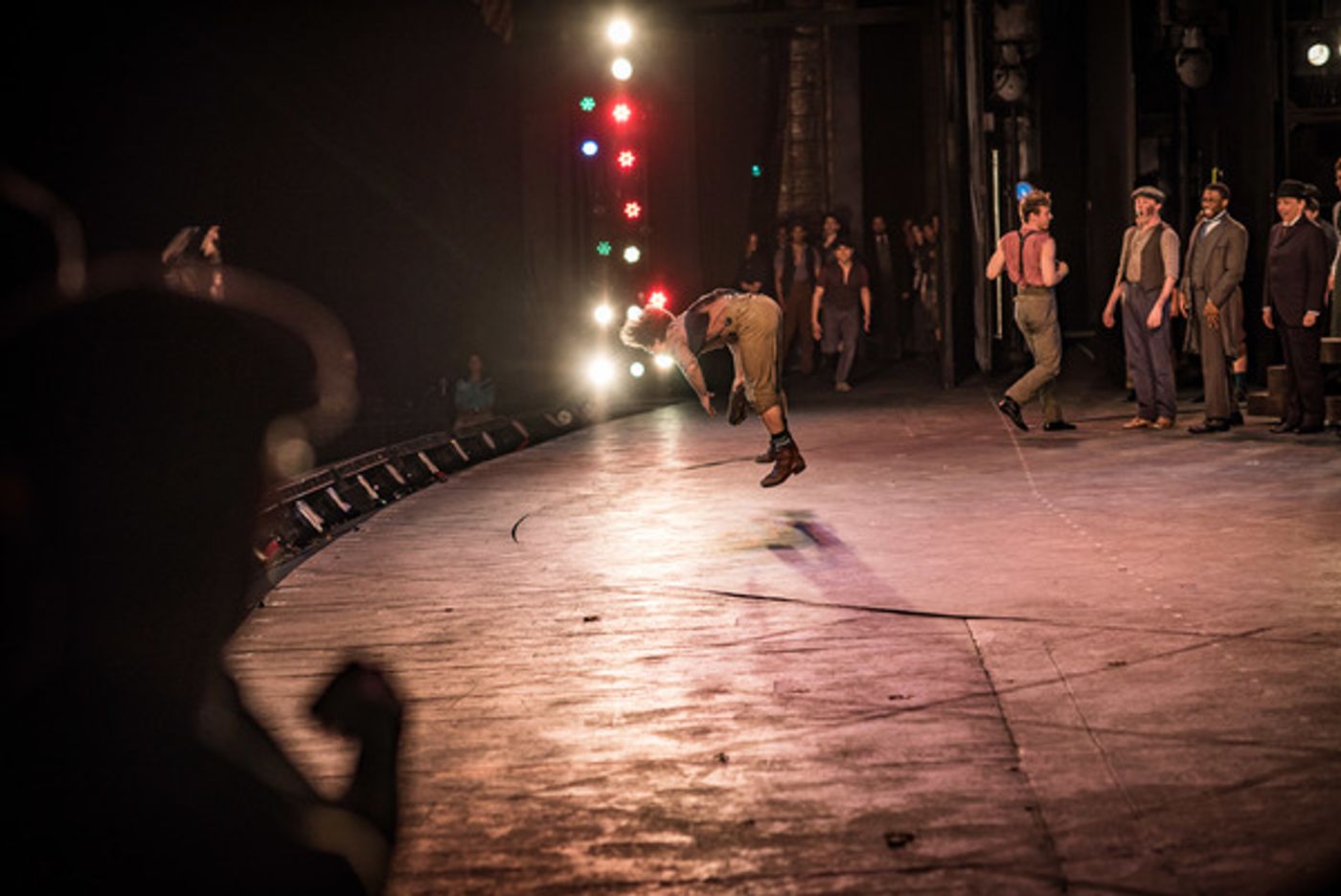 BWW Photo Exclusive: Watch What Happens... Backstage with NEWSIES at The Muny!  Image
