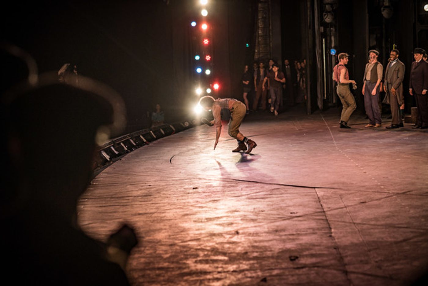 BWW Photo Exclusive: Watch What Happens... Backstage with NEWSIES at The Muny!  Image