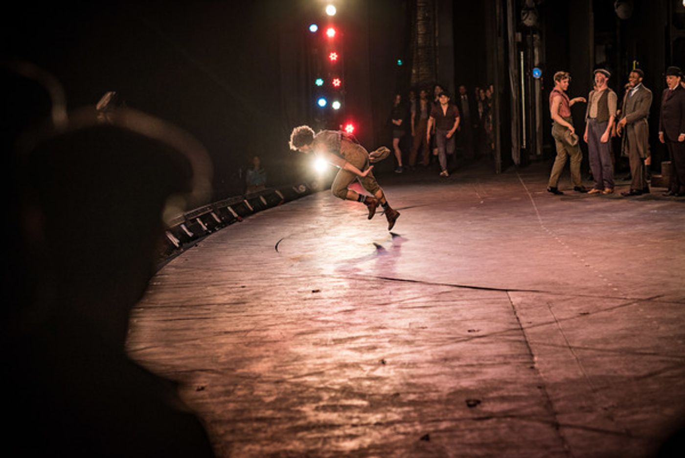 BWW Photo Exclusive: Watch What Happens... Backstage with NEWSIES at The Muny!  Image