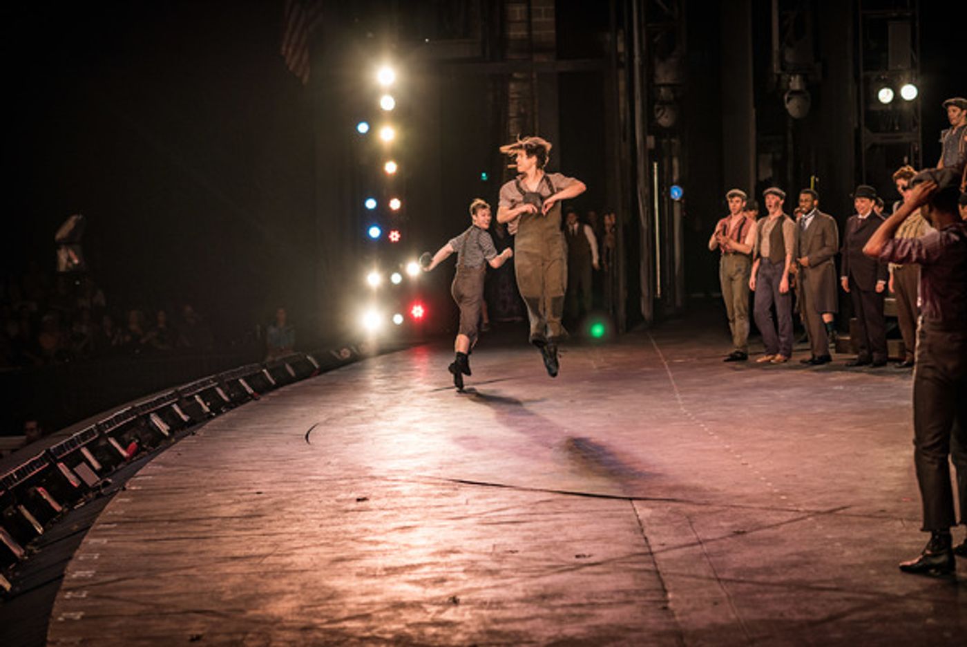 BWW Photo Exclusive: Watch What Happens... Backstage with NEWSIES at The Muny!  Image