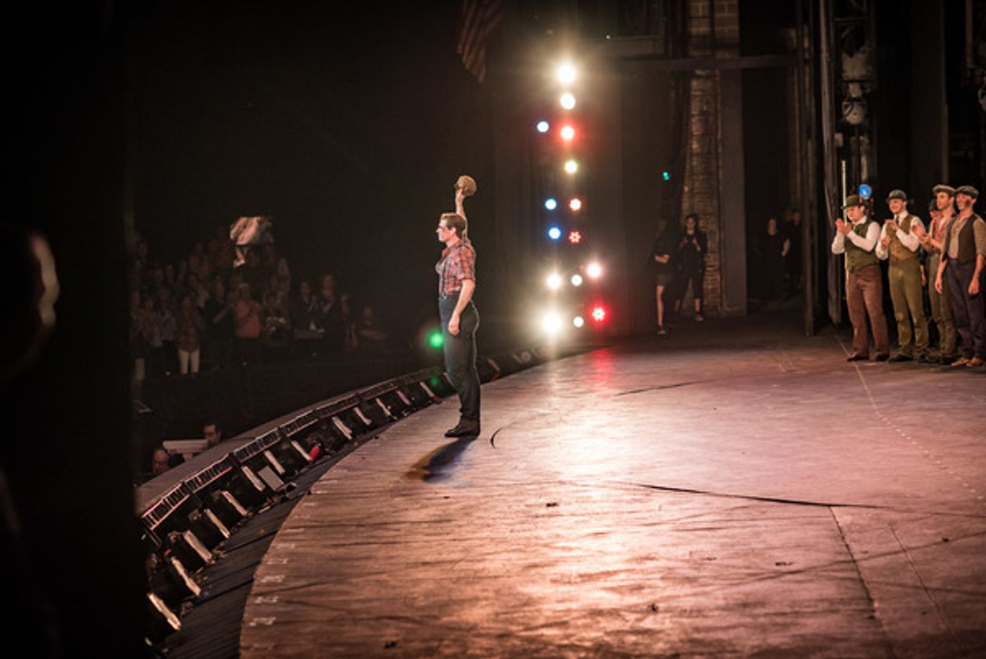 BWW Photo Exclusive: Watch What Happens... Backstage with NEWSIES at The Muny!  Image