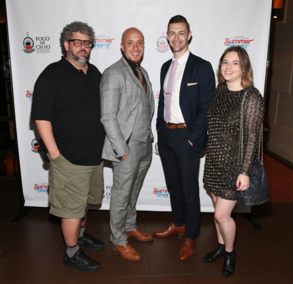 Neil LaBute, KeiLyn Durrel Jones, John Garrett Greer and guest at 