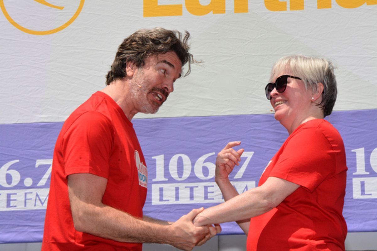 Christopher Shyer and Nancy Opel at 