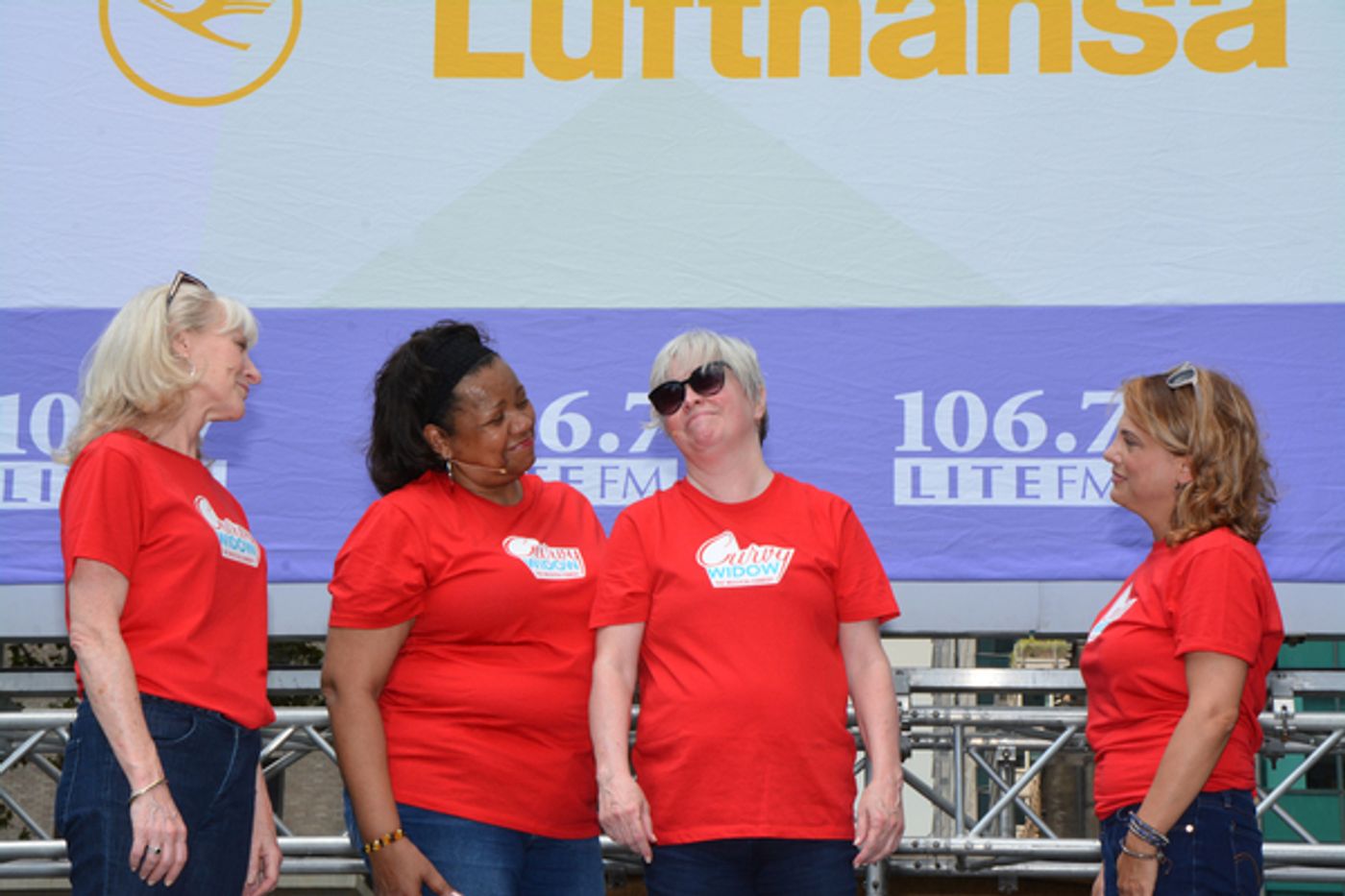 Photo Coverage: Casts of COME FROM AWAY. CHARLIE, and More Dazzle Broadway In Bryant Park  Image