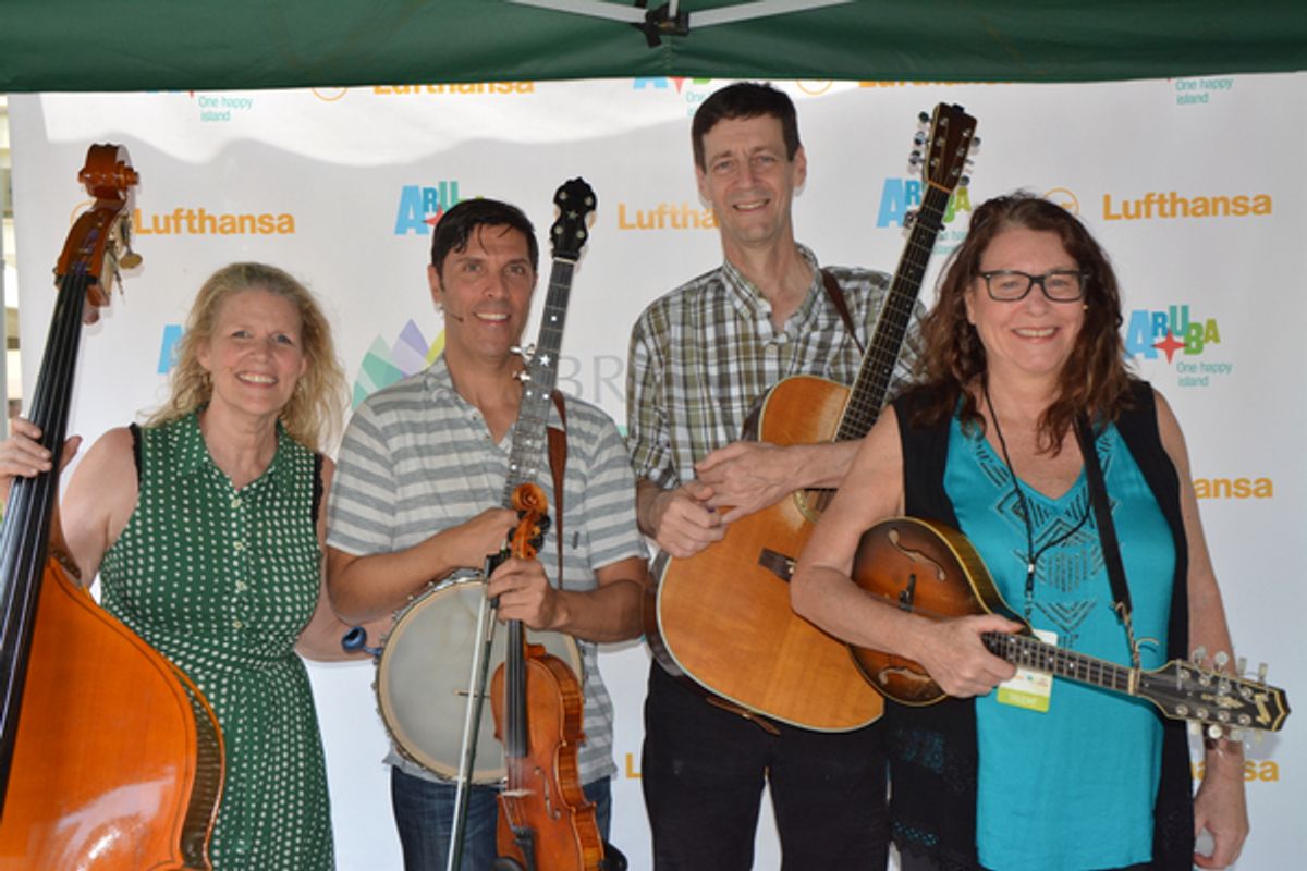 Helen Russell, David Finch, David Lutken and Darcie Deaville at 