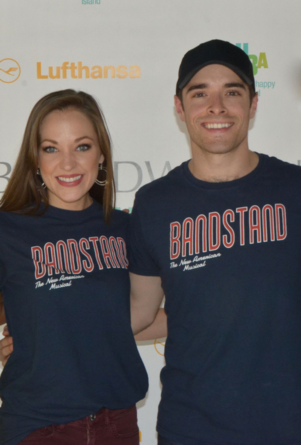Laura Osnes and Corey Cott at 