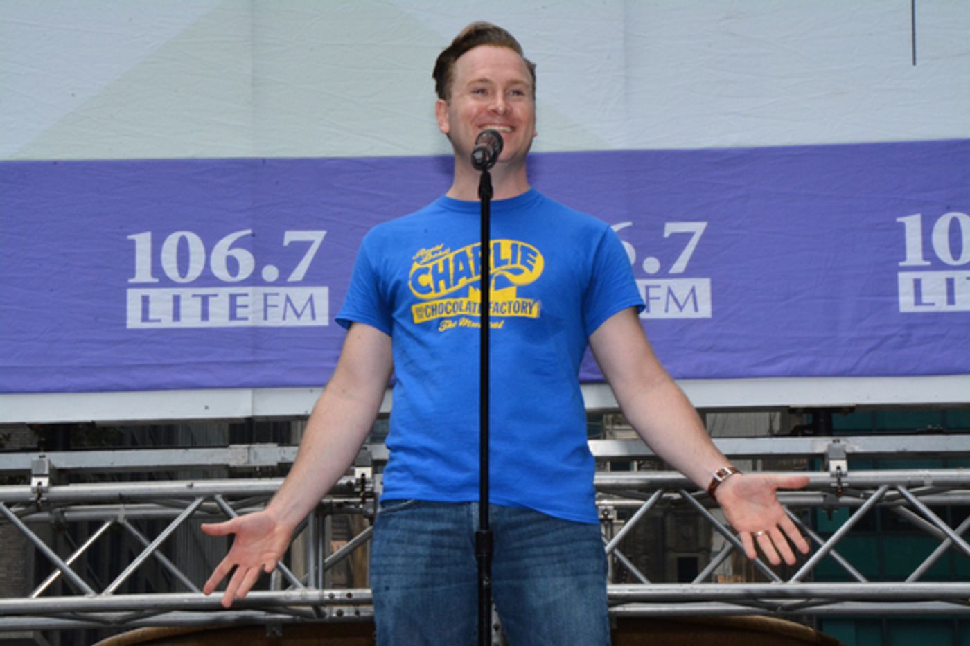 Photo Coverage: Casts of COME FROM AWAY. CHARLIE, and More Dazzle Broadway In Bryant Park  Image