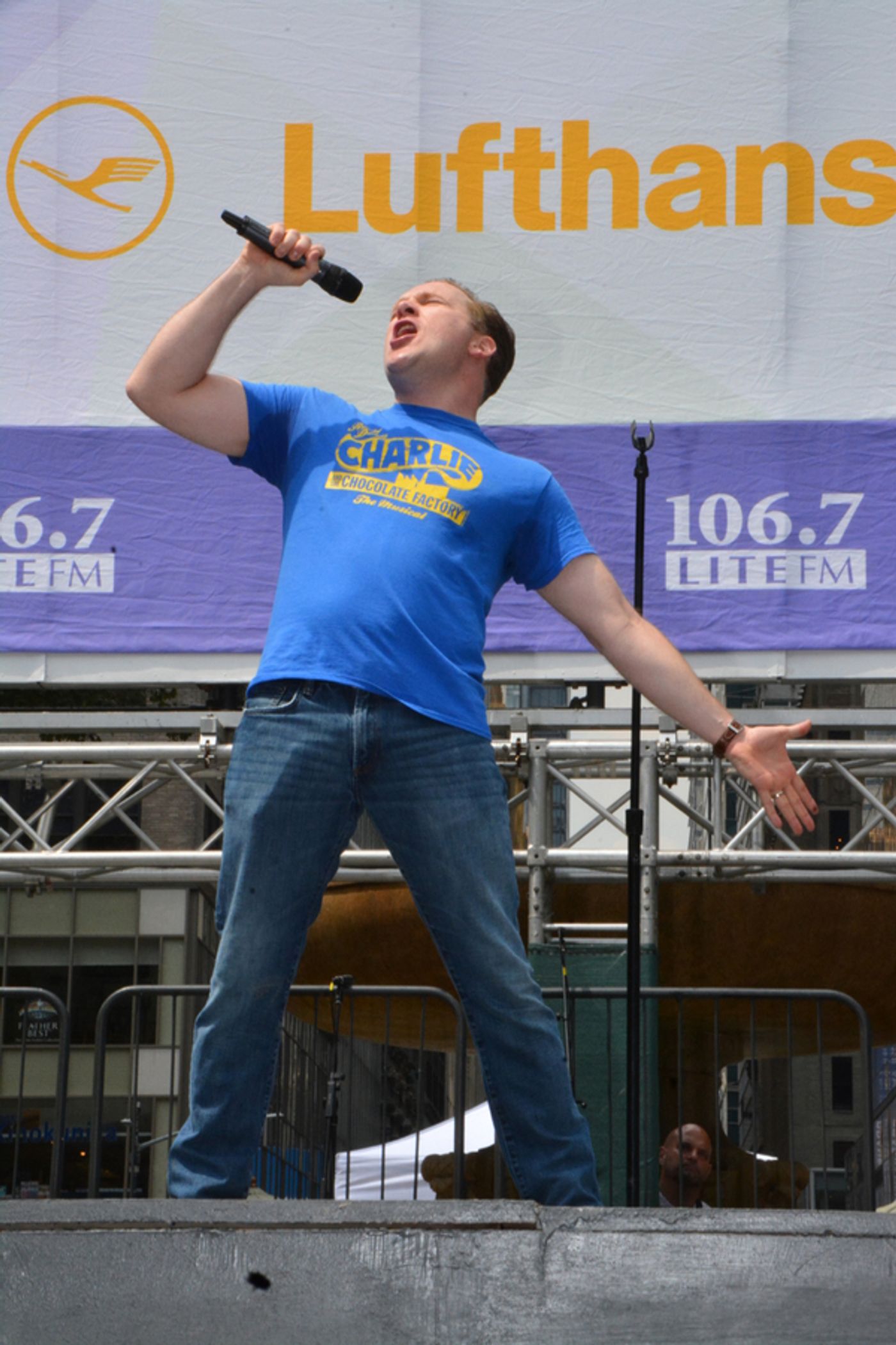 Photo Coverage: Casts of COME FROM AWAY. CHARLIE, and More Dazzle Broadway In Bryant Park  Image