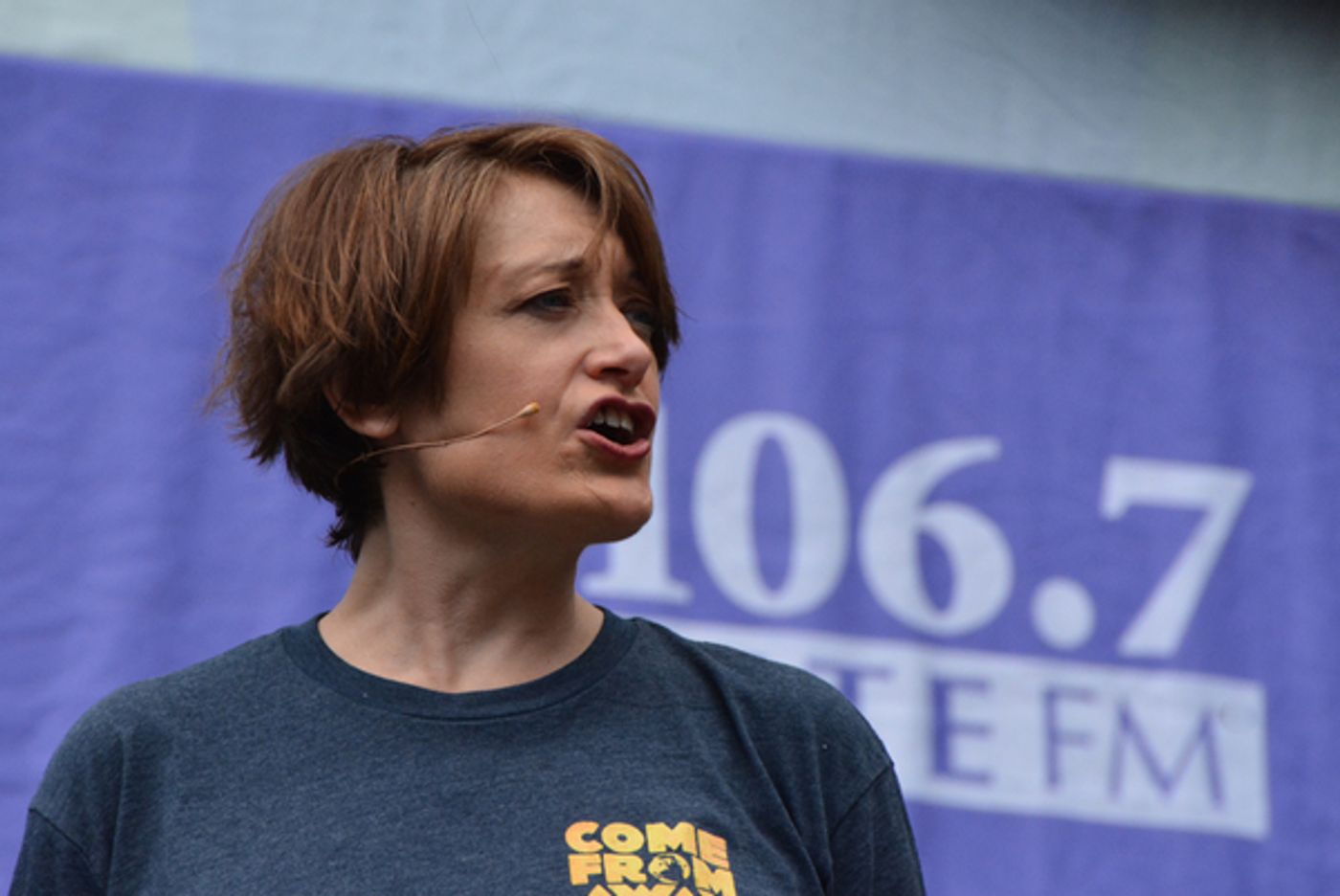 Photo Coverage: Casts of COME FROM AWAY. CHARLIE, and More Dazzle Broadway In Bryant Park  Image