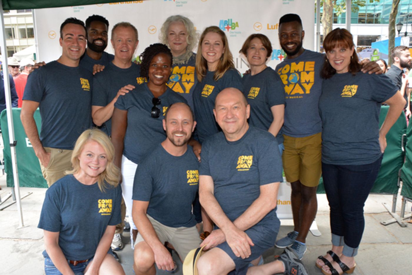 Photo Coverage: Casts of COME FROM AWAY. CHARLIE, and More Dazzle Broadway In Bryant Park  Image