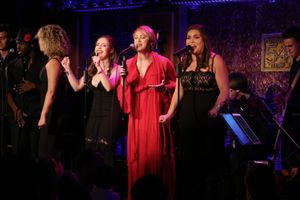 Sarah Fernandez, Eden Espinosa, and Lauren Baez @ BroadwayWorld Sarah Fernandez, Eden Espinosa, and Lauren Baez Photo