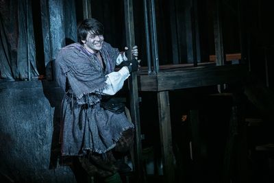 Haden Rider as Quasimodo in HUNCHBACK. Photo by Daniel Parvis.
 Photo
