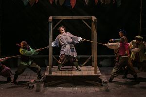 Haden Rider as Quasimodo in HUNCHBACK. Photo by Daniel Parvis.
@ BroadwayWorld Haden Rider as Quasimodo in HUNCHBACK. Photo by Daniel Parvis.
Photo