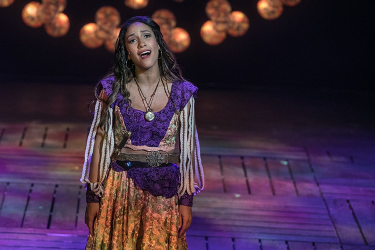 Julissa Sabino as Esmeralda in HUNCHBACK. Photo by Daniel Parvis.
 at 