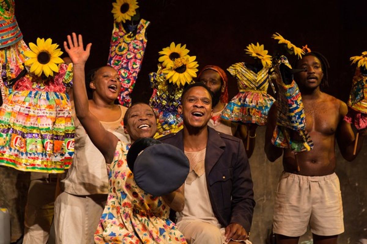 Chuma Sopotela and Bongile Mantsai at 