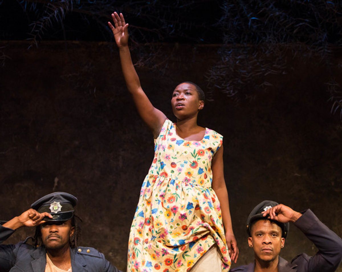 Mdu Kweyama, Chuma Sopotela and Bongile Mantsai at 