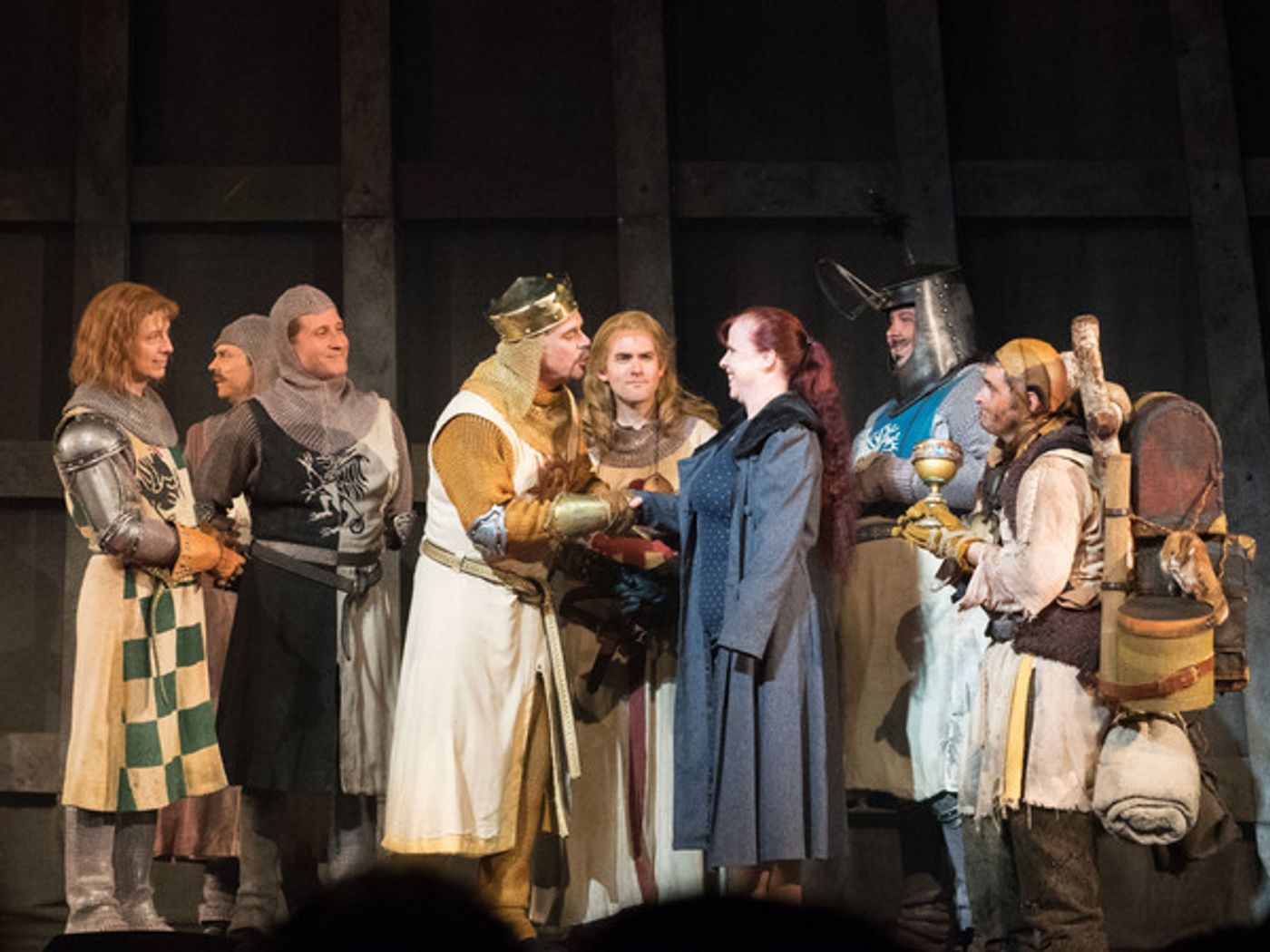 Photo Coverage: Curtain Call And Press Night Celebration Of 3D Theatricals' SPAMALOT  Image