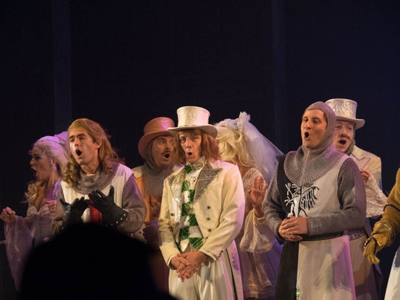 Photo Coverage: Curtain Call And Press Night Celebration Of 3D Theatricals' SPAMALOT  Image