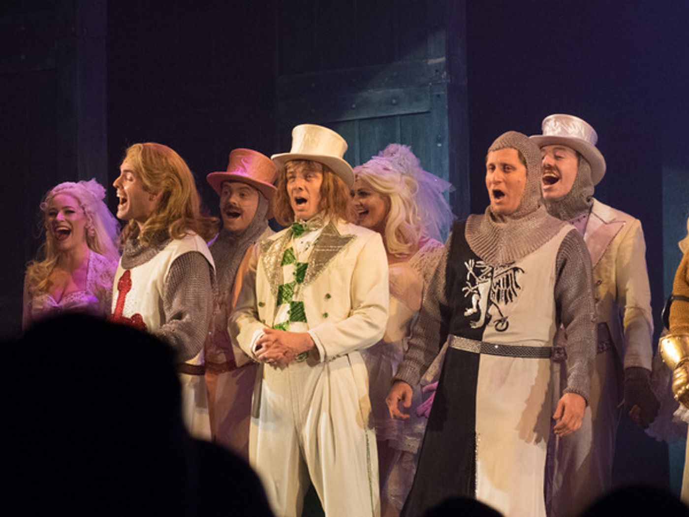 Photo Coverage: Curtain Call And Press Night Celebration Of 3D Theatricals' SPAMALOT  Image