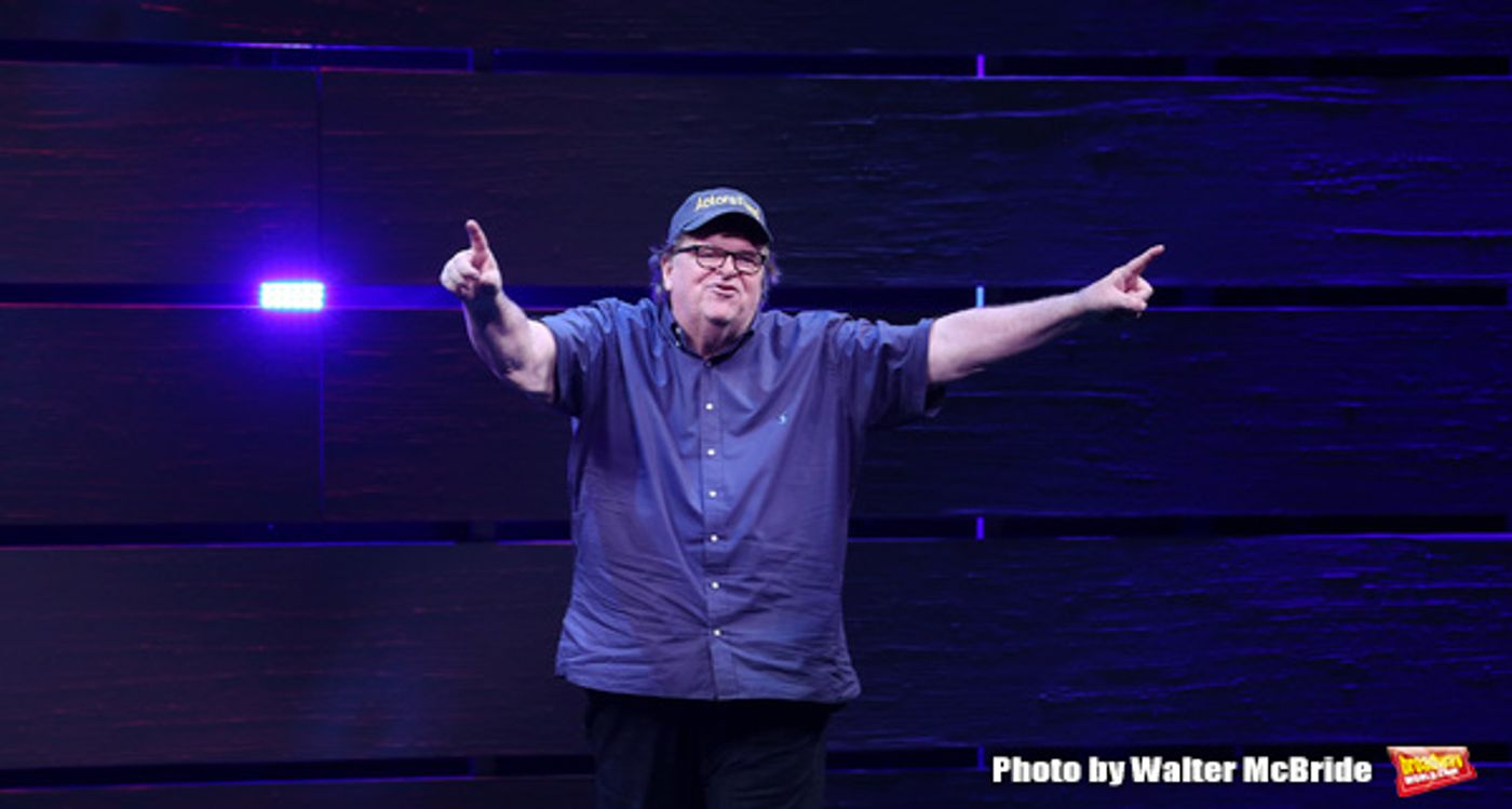Photo Coverage: Michael Moore Takes Opening Night Bows in THE TERMS OF MY SURRENDER  Image