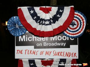 'Michael Moore on Broadway - The Terms Of My Surrender' Photo