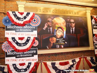  'Michael Moore on Broadway' Photo