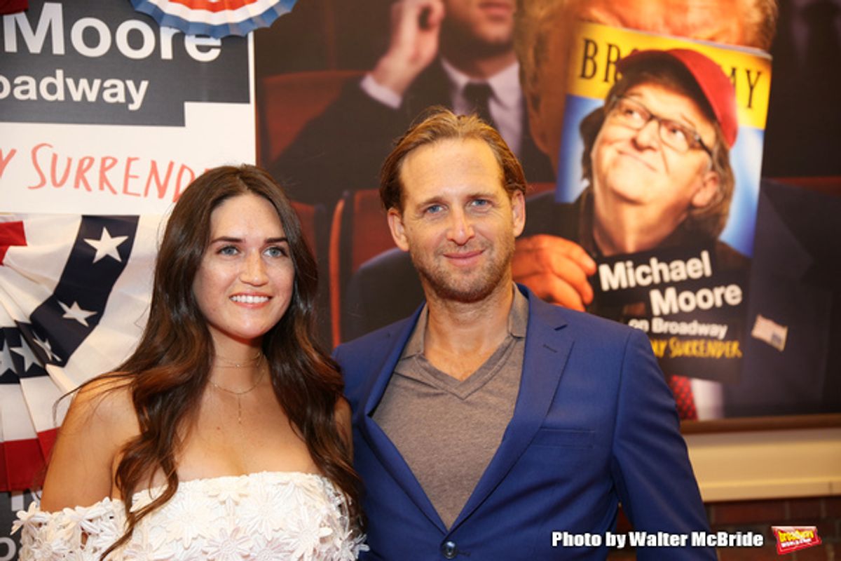 Jessica Ciencin Henriquez and Josh Lucas at 