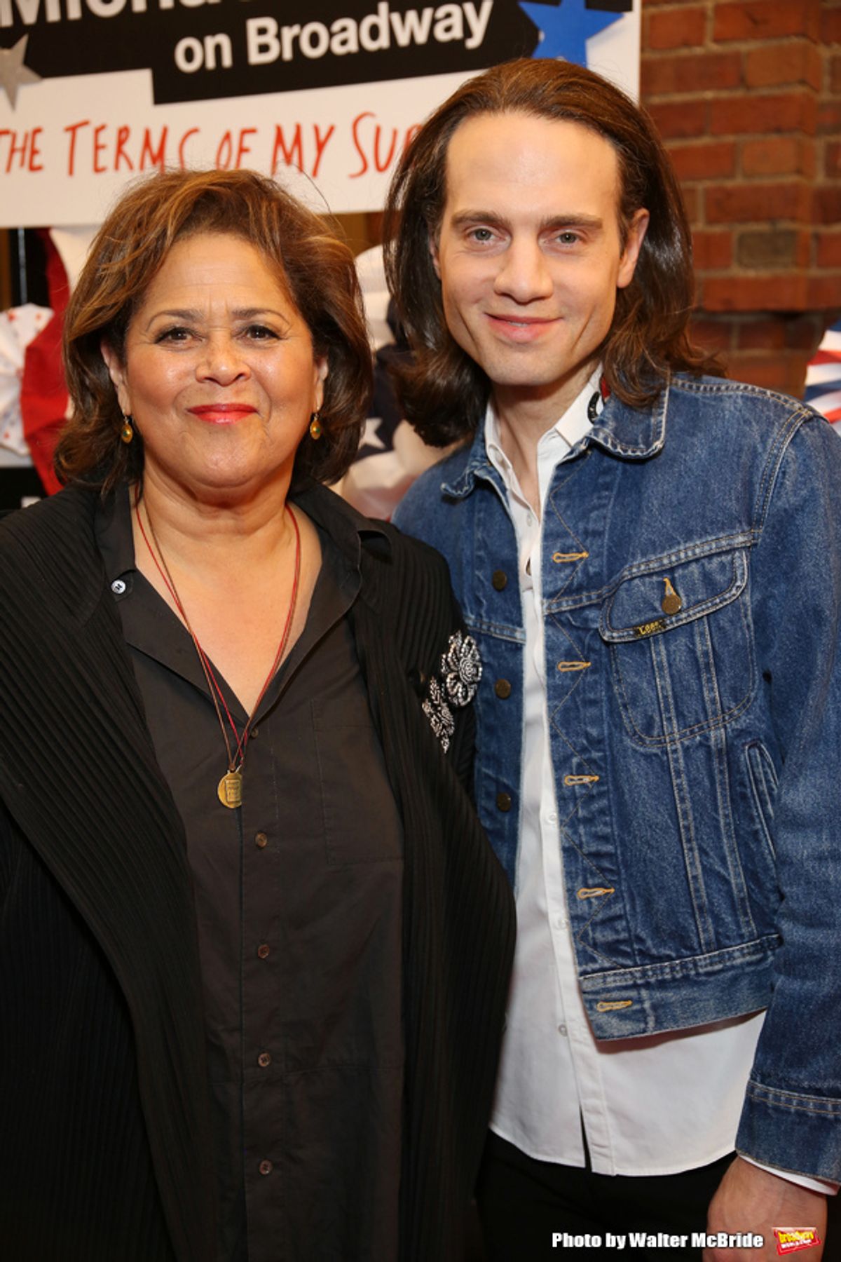 Anna Deavere Smith and Jordan Roth at 