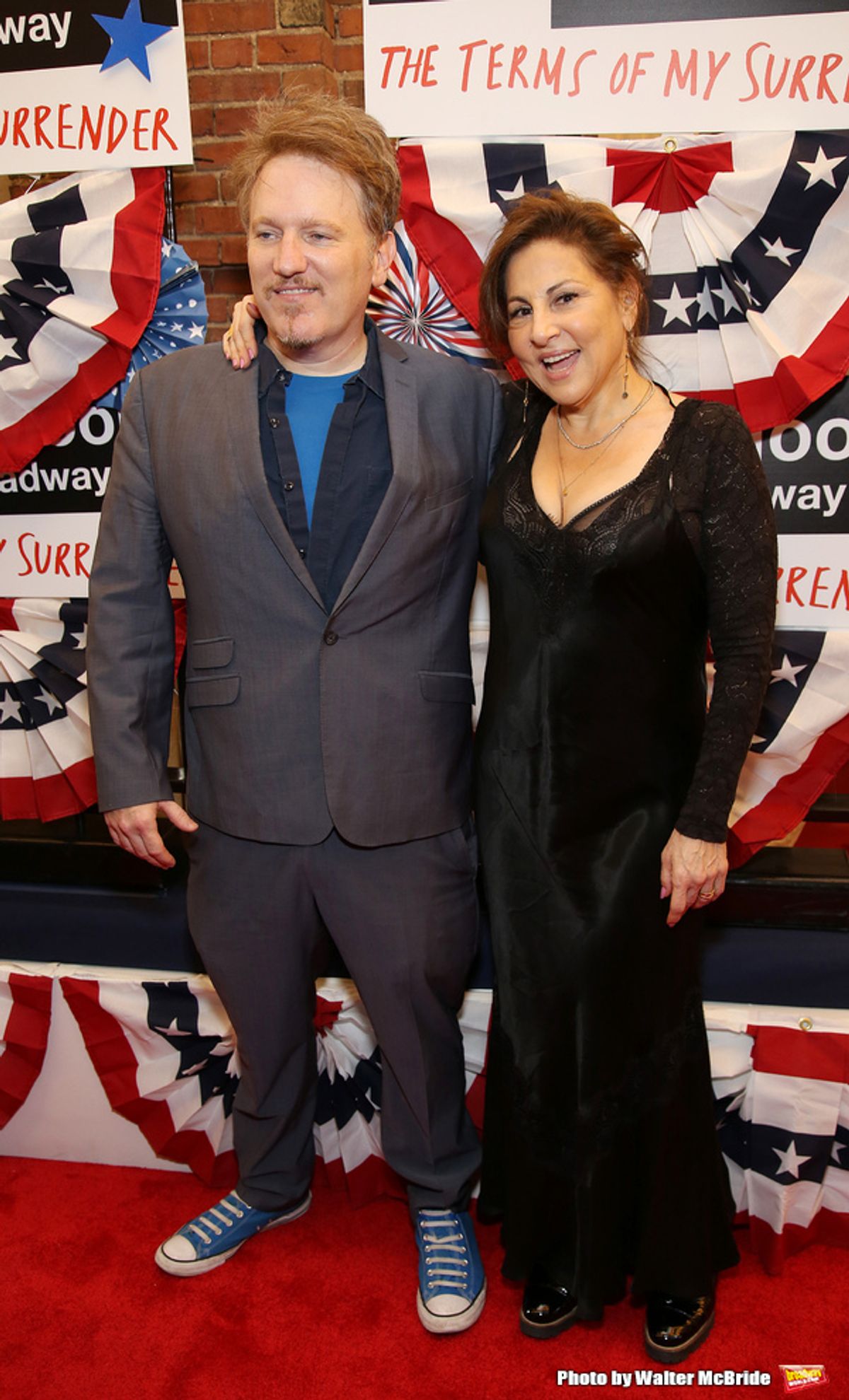 Dan Finnerty and Kathy Najimy at 