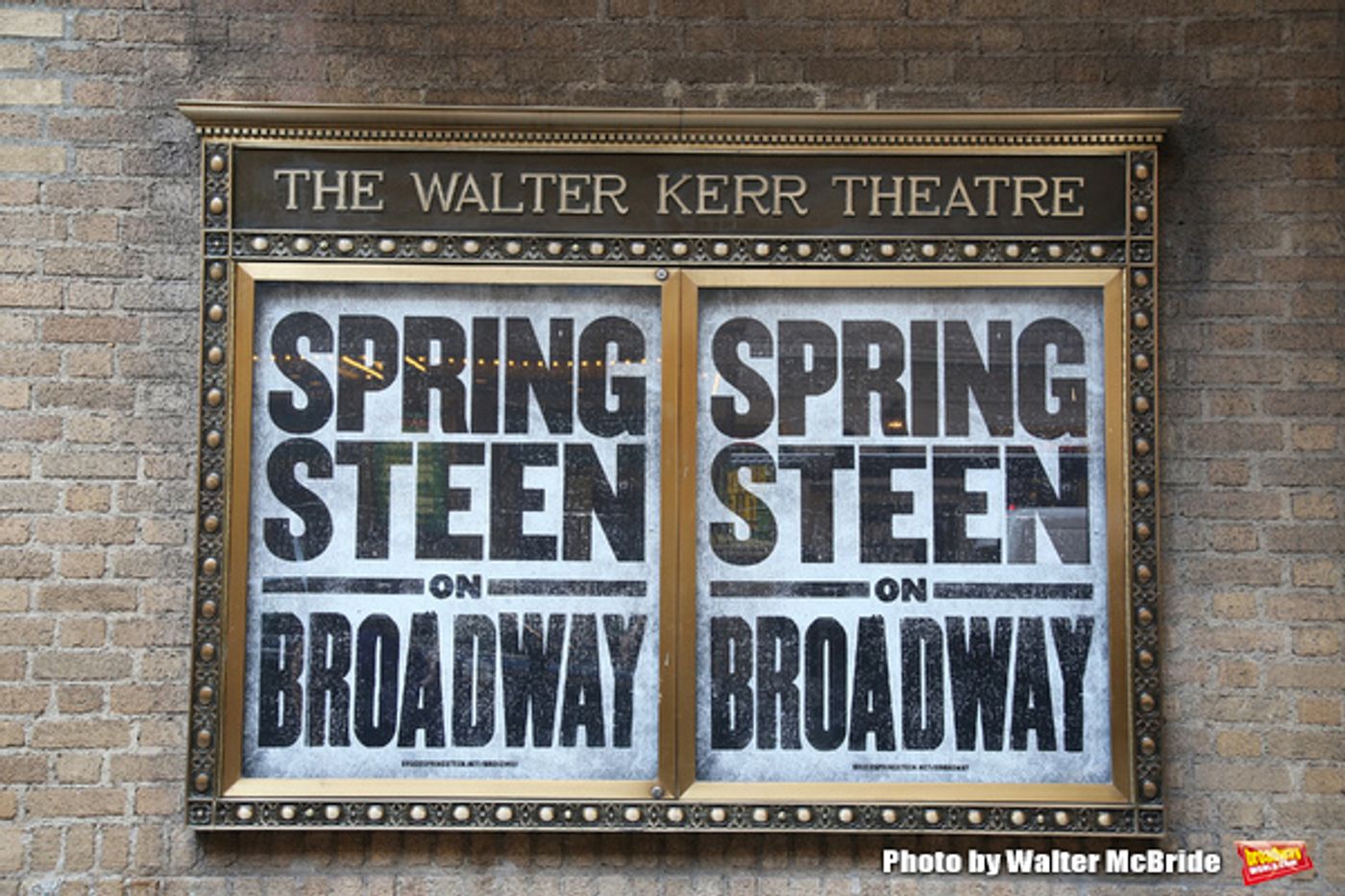 Up on the Marquee: SPRINGSTEEN ON BROADWAY  Image