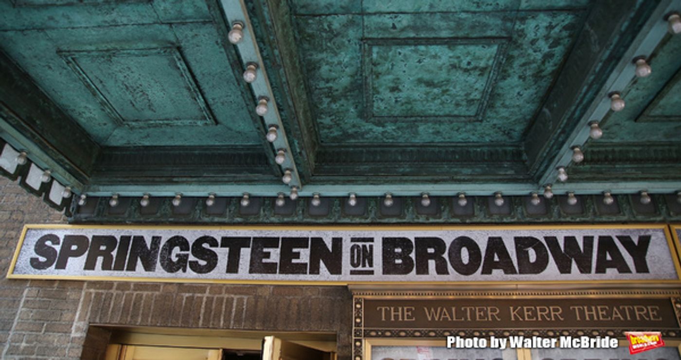 Up on the Marquee: SPRINGSTEEN ON BROADWAY  Image