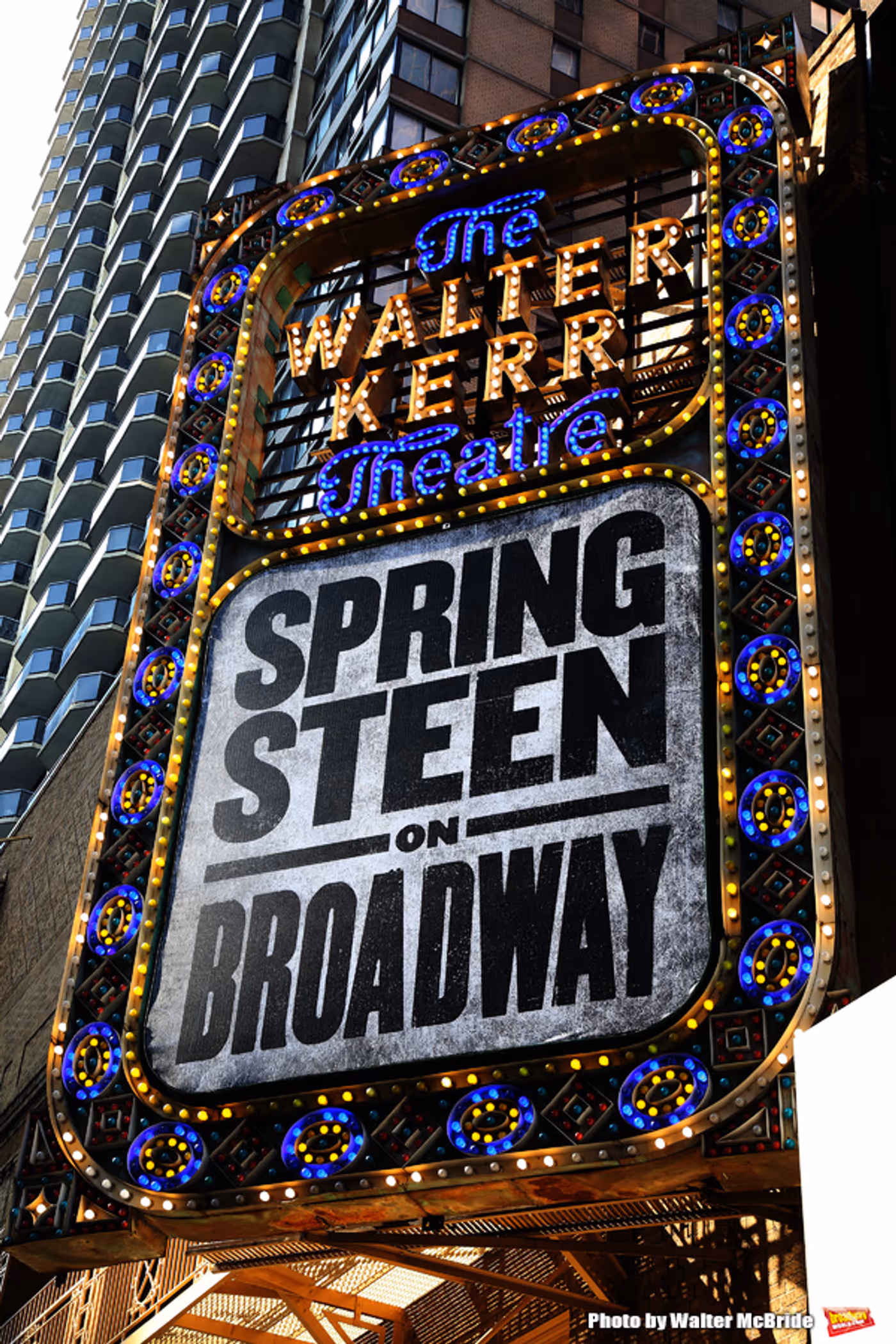 Up on the Marquee: SPRINGSTEEN ON BROADWAY  Image
