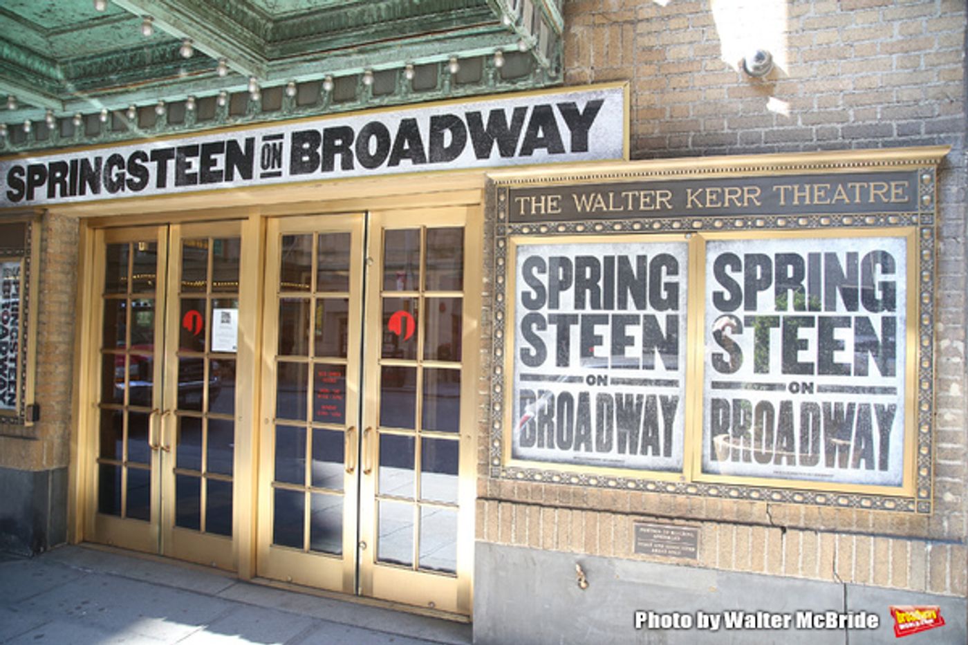 Up on the Marquee: SPRINGSTEEN ON BROADWAY  Image